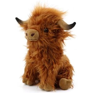 unbranded 25 cm Highland Cow Scottish Highland Cattle Plyslegetøj