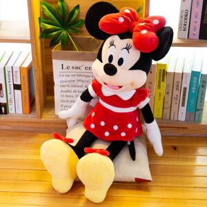 unbranded 1 pakke Minnie Mouse Plys Dukkepude Børnefødselsdagsgave Mickey Mouse (60 cm)