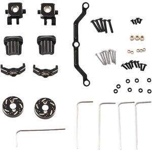 9 stk Messing Vægt Styrestang Styreblok C-nav akseldæksel til Trx4m 1/18 Rc Crawler Car Upgrade Parts