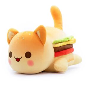 DAO Aphmau Meow Meows Plys Aphmau Plys legetøjsdukkegave til børn 25 cm [DB] Hamburger cat
