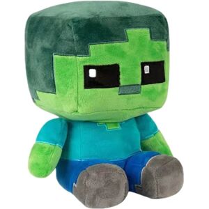 DAO Plyslegetøj, minecraft zombie, slyngplante, kæmpe, steve, alex Pixel Miner udstoppet pude Dyreblødt legetøj til børn Fødselsdagsgave, boligindretning [DB] Zombie 26cm