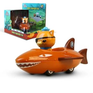 Toyz Land The Octonauts Pull Tilbage Bil Båd Model Barnacles Kwazii Peso Anime Action Figur Legetøj