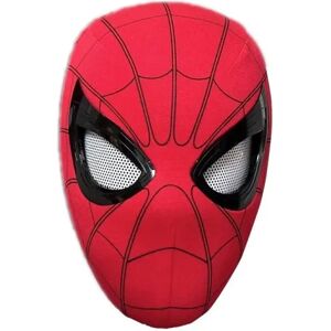 Fashion Hitch Hjem Hovedbeklædning Cosplay Moving Øjne Maske Spider Man 1:1 Fjernbetjening Kontrol Elastisk Maske