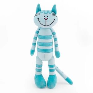 Toyz Land Blå kat ca. 45 cm pude plys dukke legetøj til  børn