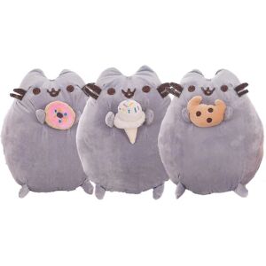 24 cm Pusheen Cat Plys Legetøj Snackable Cookie Cat Fyldedyrsdukke, 9,5" Donut cat