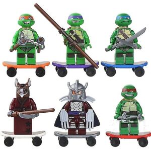 Børns byggeklodser Legetøj Teenage Mutant Ninja Turtles