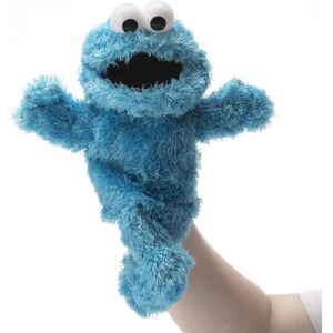 Film Soft Stuffed Sesam Street Cookie Monster Puppet, Blue Monster