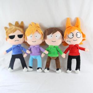 Eddsworld Plyslegetøj 4pc_b