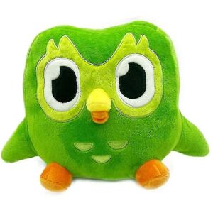 30 cm Duolingo Plushie Duo 10 års jubilæum Grøn Ugle Gave Til Børn Dukke Plys Legetøj