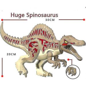 Jurassic Dinosaur World Kæmpe Spinosaurus Byggeklodser Dyrelegetøj Figurer Børn Jul Fødselsdagsgaver_c