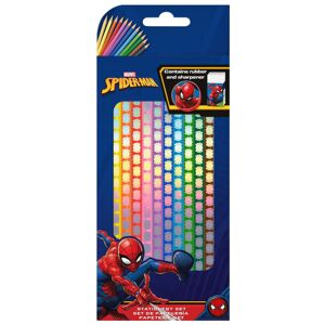 Kids Licencing Spiderman 12 stk farveblyanter 17 cm blyant blyanter tegne male
