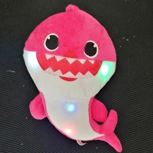 Shark Sing Light Plys Legetøj Musik Dukke Engelsk Sang Baby Børn Legetøj Gave Red