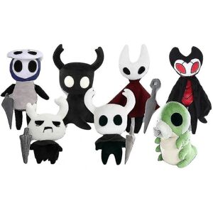 Nyt Hollow Knight Zote Plys Legetøj Spil Hollow Knight Plys figurdukke 32cm wine ghost