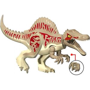 LEIGELE 1 stykke Jurassic Big Size Dinosaur Byggeklodser T-rex Quetzalcoatlus Baryonyx Action Figurer Til Børnelegetøj Gaver Spinosaurus