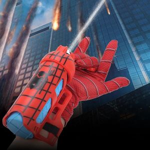 LEIGELE Spider-man Handske Web Shooter Hero Launcher Wrist Legetøjssæt Spiderman Bracers Legetøj[hs] A