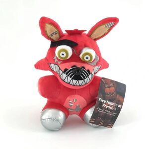 LEIGELE 18 Cm Fnaf Freddy's Plys Legetøj Udstoppede & Plys Dyr Bjørn Kanin Spil Fnaf Plys Legetøj Fødselsdag Jul Til Børn Legetøj Gave 18cm New Red Fox 90g