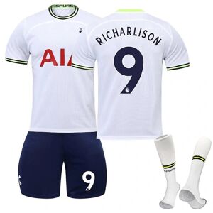 22-23 Ny Tottenham fodboldtrøje træningsdragt - Perfet RICHARLISON 9 Kids 22(120-130CM)