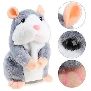 Interaktivt udstoppet legetøj til børn Talende hamster plyslegetøj Gentag hvad du siger Sjovt 18 cm - Perfet
