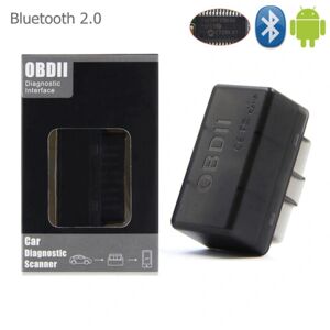 Teknikproffset Fejlkodelæser Super Mini ELM327 OBD2 Bluetooth 2.0, Svart