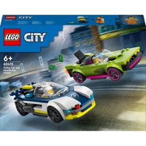 Lego City Police 60415 - Jagt med politibil og muskelbil
