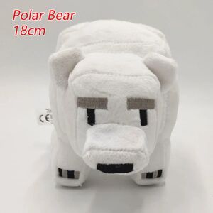 Minecraft Legetøj Spil Dukke POLAR BEAR-18CM ISSBJØRN-18CM Polar Bear-18cm