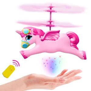 Flying Unicorn Fairy Toy Flying Helikopter Drone Ball Legetøj Gaver,