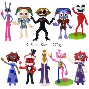 The Amazing Digital Circus Figure Set Legetøj Jax Pomni Caine Ragatha Figurines Set Home Decoration Gifts E