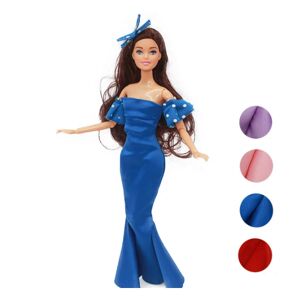 4 stykker 30 cm Barbie-dukker, legetøj, tøj, modekjoler,