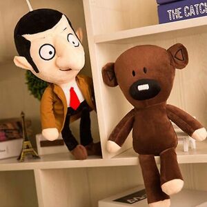 Unbranded 30 cm film Mr Bean+bamse blød dukkefyldt plyslegetøj Bean Bear