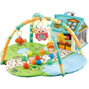 Ladida Baby legemåtte  Happy Space Play Blue one size