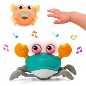 Baby Krabbe Krabbe Musiklegetøj, Småbørn Elektronisk Lys Op Kravlelegetøj Med Automatisk