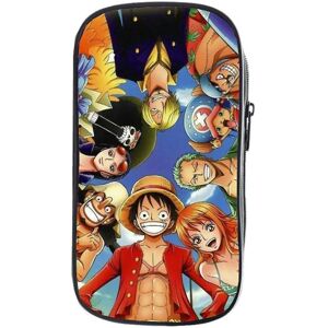 One Piece Luffy Anime Pen Case Blyantæske Student School Stationery Pen opbevaringstaske B