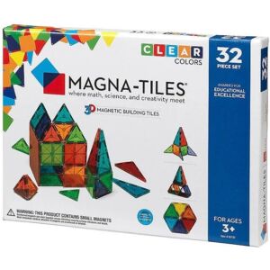 Magna-Tiles Magna-fliser 32 stk Klar Farve - Kalikå