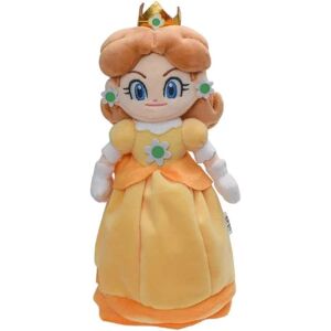 WEIWZI 26 cm Princess Peach Plys Legetøj Princess Daisy Plys Legetøj Super Mario Doll Legetøjsgaver til børn (Prinsesse Daisy)