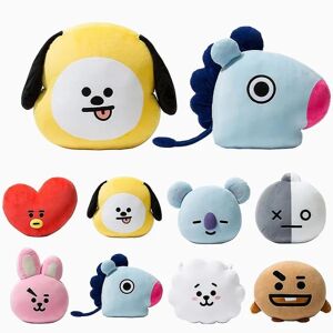 Blød plys pudepude Sødt legetøj Kpop Bts Bt21 Tata Shooky Rj Suga Cookie Børn Børn Gave A CHIMY CHIMY