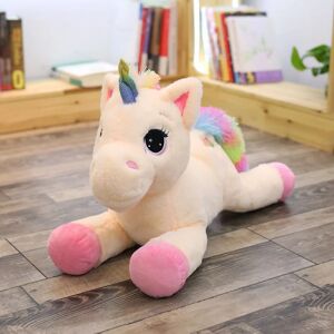 Enhjørning Plys Bamse Regnbue Flerfarvet Pony Dyr Udstoppede Dyregaver til piger 15