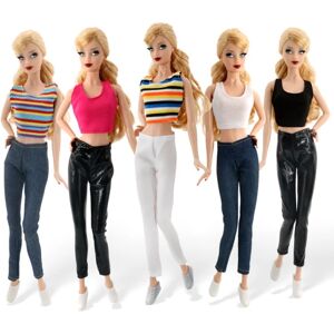 Barbie Fashion Outfit, 5 dele, 5 dukketilbehør, til børn