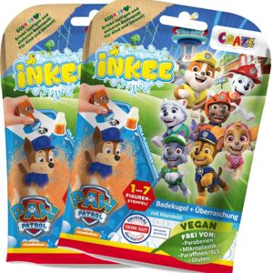 Badebomber Børn Paw Patrol 2-pakke - Paw Patrol Badebombe Børn med overraskelse