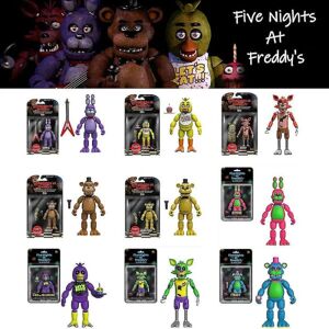 Five Nights at Freddy's Springtrap Set med 9 artikulerede actionfigurer Jst. Stil D Freddy