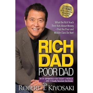 Rik pappa Fattig pappa Vad de rika lär sina barn om penge som de fattige og middelklassen ikke gør af Robert T. Kiyosaki Paperback softback Engelsk