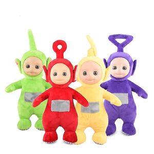 25 cm Teletubbies Early Education Plys legetøjs-plys dukke W 4PCS