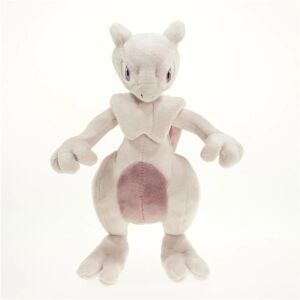 28 cm Mewtwo-White Cool Plys Dukke，Blød og behagelig magi