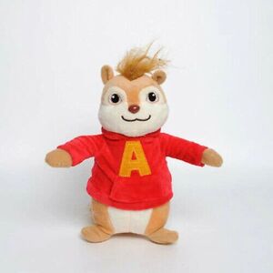 Alvin And The Plush Dolls Cute Chipmunks Toys Kids Gift red 20cm