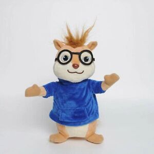 Alvin And The Plush Dolls Cute Chipmunks Toys Kids Gift blue 20cm