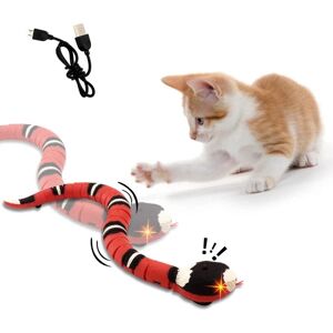 LOST STAR Katte interaktivt legetøj Knirkende legetøj til hunde Katte kæledyrslegetøj Slange Elektrisk Infrarød Induktion Snake Gag Legetøj