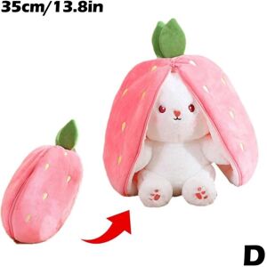 18-35 CM Kanin Plys Legetøj Plys Dyr Doll Plys Gulerod Z Strawberry onesize - Perfet strawberry 35cm onesize