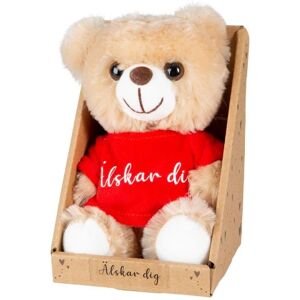 Joker Bamse elsker dig Teddy Bear Bamse Beige