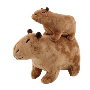 Capybara gnaver marsvin plys dukke Capyatoa pigs 30cm