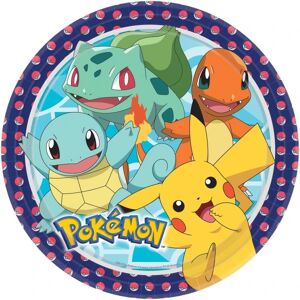 Pokémon 8-Pack Pokemon  Paptallerkener 23cm Multicolor one size