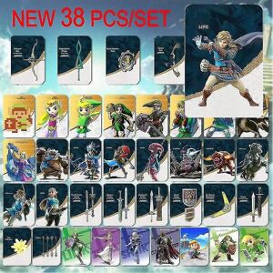 FMYSJ 38 stk/sæt Nfc Amiibo Cards For Legend Of Zelda Breath Of The Wild Tears Of The Kingdom Linkage Card (FMY)